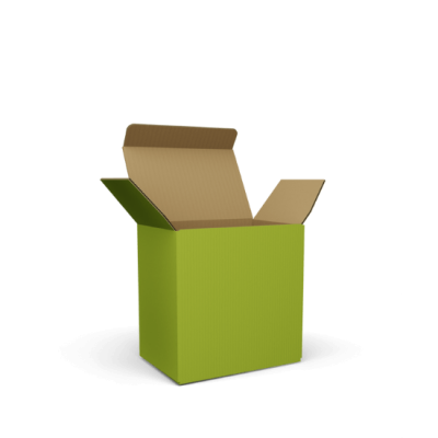 Faltschachtel aus E-Welle